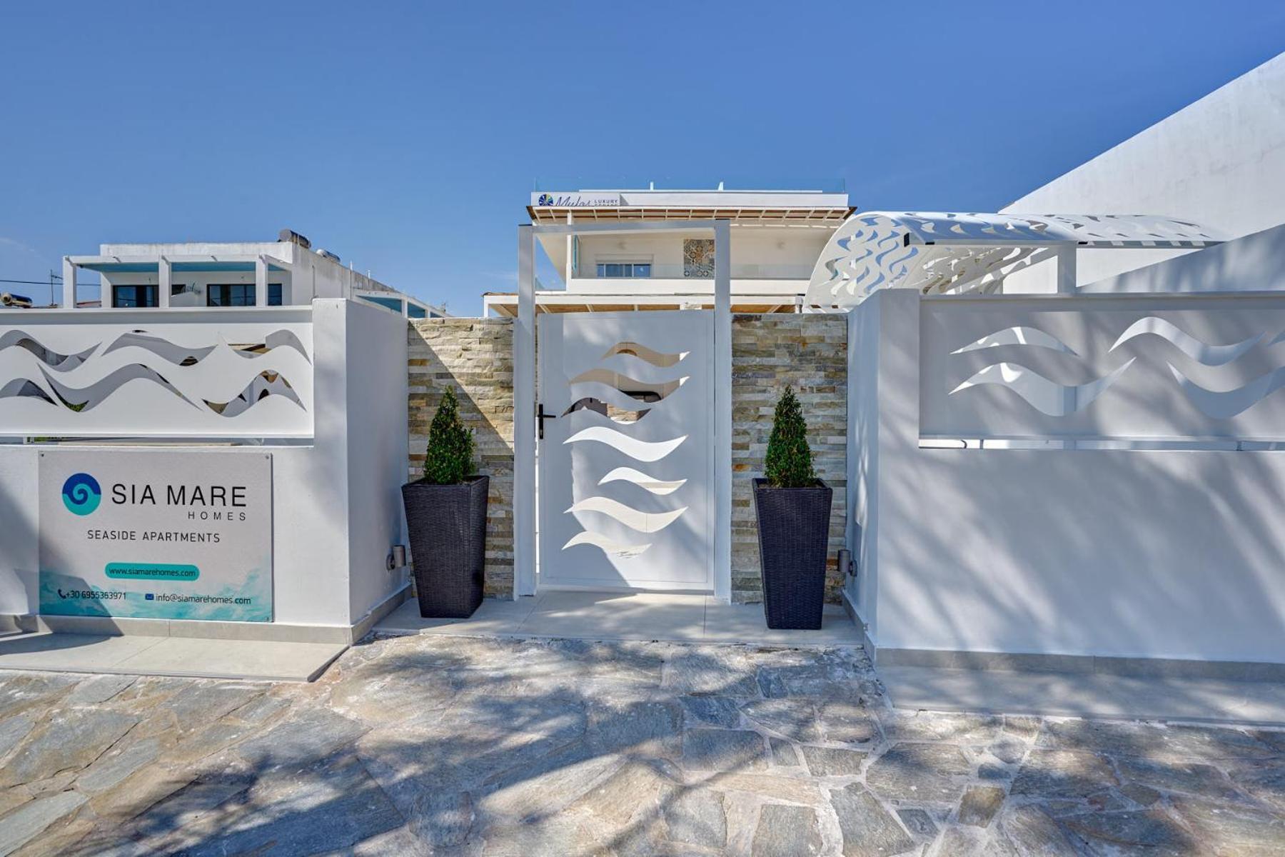 Sia Mare Seaside Apartments فاليراكي المظهر الخارجي الصورة