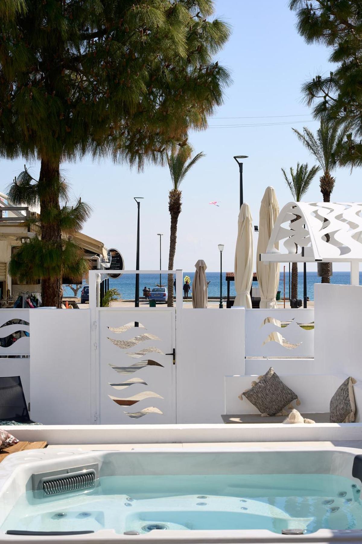 Sia Mare Seaside Apartments فاليراكي المظهر الخارجي الصورة
