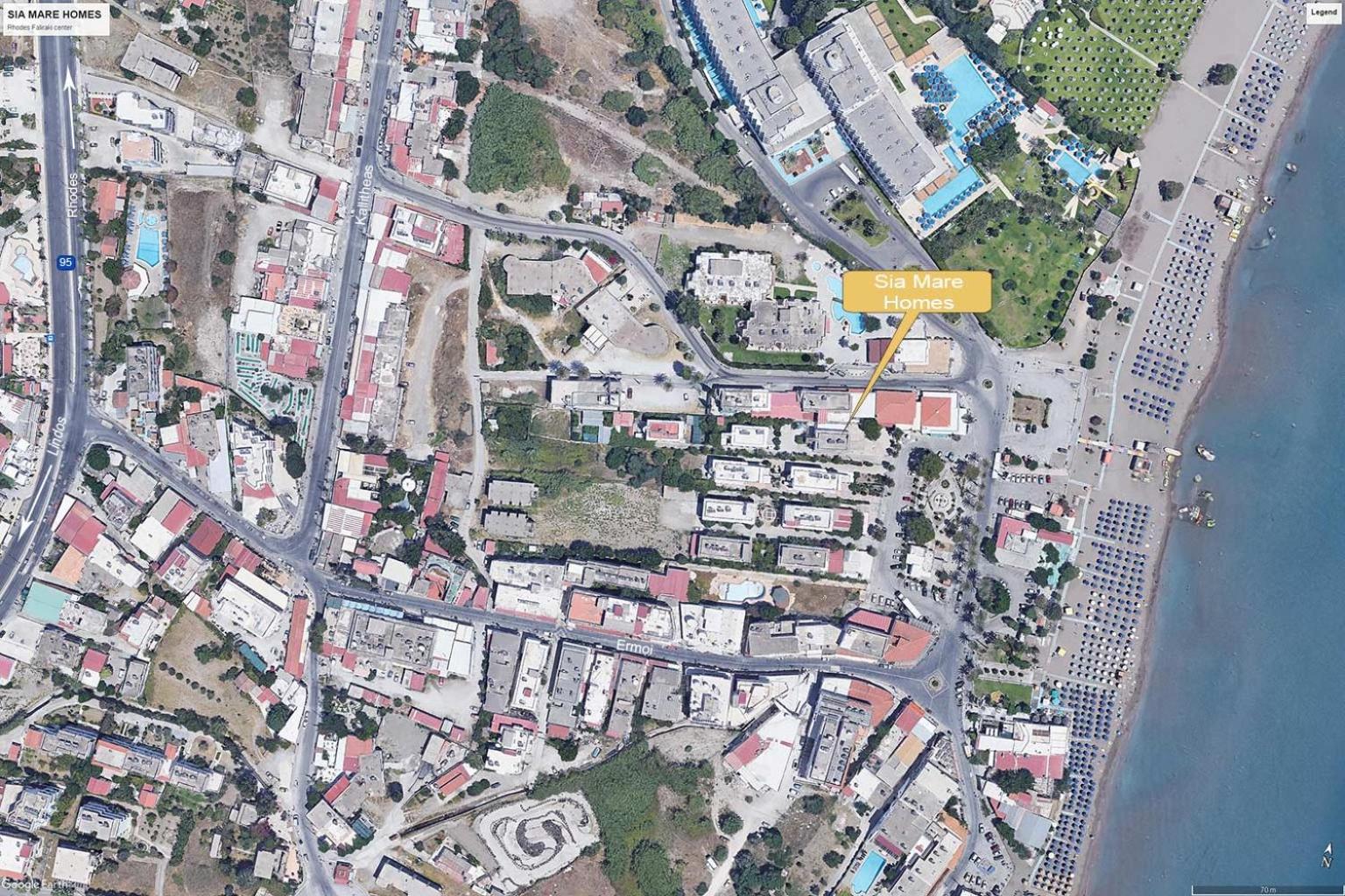 Sia Mare Seaside Apartments فاليراكي المظهر الخارجي الصورة